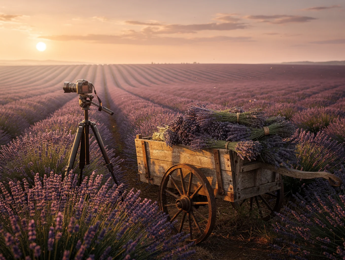 Lavender field photography session 4