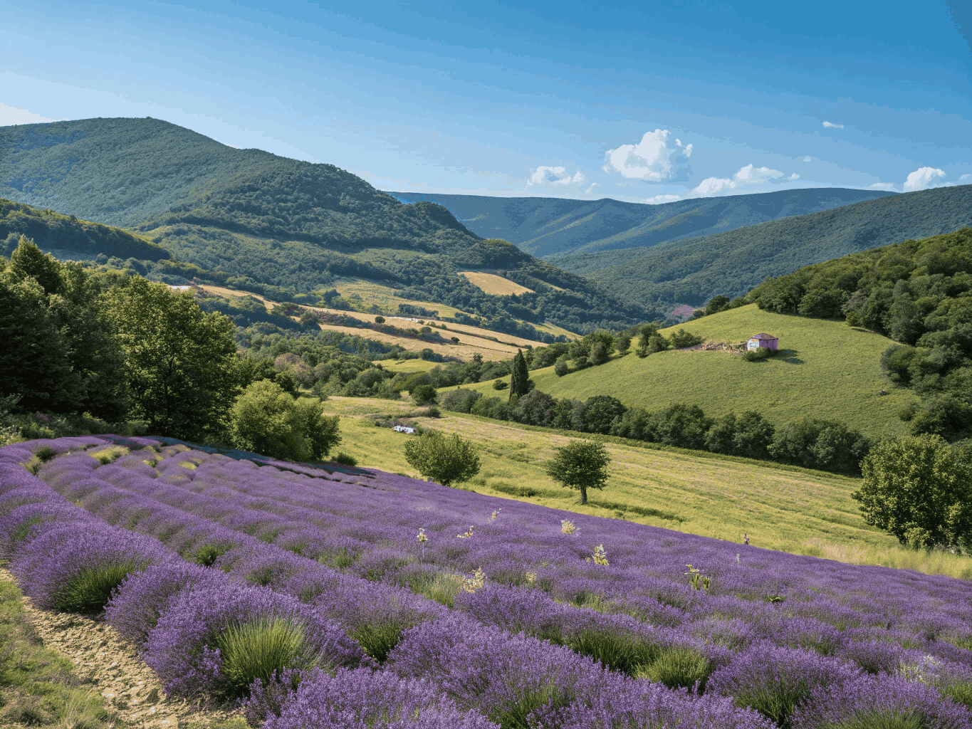 Lavender field photography session 5